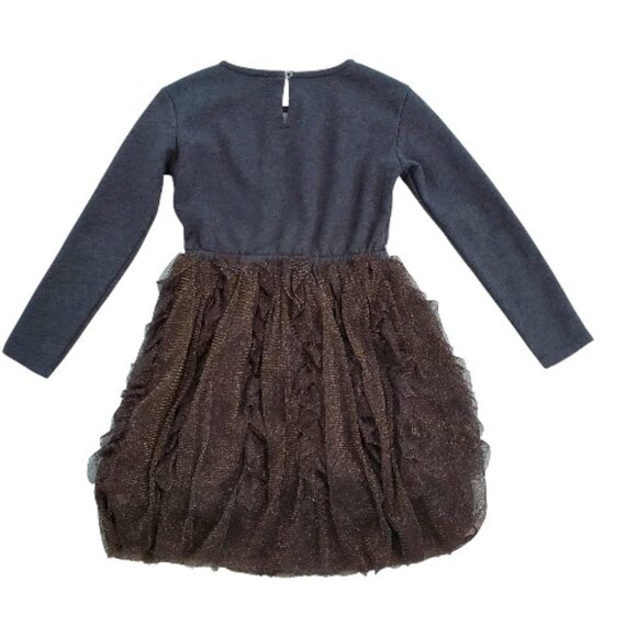 Crewcuts Metallic Dress Size 8 - Picture 4 of 5